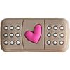 Médico (1) Hebilla de zapato con forma de flor, accesorios para zapatos con agujeros, accesorios extraíbles de PVC, plástico, flor de zapato con dibujos animados.