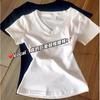 Camiseta Amarela Clara Acinturada, Manga Curta com Ombro Normal Feminina Estilo Francês Top Acinturado, Novo 2025 Emagrecedor Decote V Slim Fit Manga Curta Verão