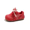 Zapatillas de Entrenamiento Ins para Niños 2025 Primavera y Otoño Nuevos Zapatos Estilo Coreano para Niñas Suela Blanda Estilo Forrest Gump Zapatos Deportivos Casuales para Niños