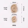 Botones Metálicos Cosidos a Mano para Abrigos de Lana, Trajes y Ropa Formal por Xianfan Accesorios de Vestir