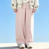 Roupa de outono para meninas: um conjunto de três peças apresentando uma jaqueta com capuz estampada de desenho animado e calças de perna larga, projetado para crianças mais velhas, oferecendo um visual casual, estiloso e esportivo