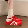Versión coreana 2026 zapatillas de entrenamiento casuales alemanas, zapatillas retro Cortez, zapatillas deportivas, zapatos azules, suela blanda, nuevo modelo de primavera para mujer