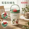 Taza de Café de Doble Uso, Portátil, Elegante para Niñas, Revestimiento Interior de Acero Inoxidable, Aislamiento Térmico, Vaso Compacto con Popote, Nuevo Modelo 2026
