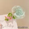 Pinza Floral para el Cabello de Playa para Mujer, Pinza Lateral de Gama Alta con Sentido de Atmósfera, Pinza de Flor de Phalaenopsis, Pinza Versátil para el Flequillo con un Toque de Lujo