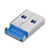Fornecimento Direto da Fábrica um Conector Macho USB 3.0 com Terminal de Cobre 3.0Am e Placa de Adesivo de 180 Graus