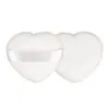 Esponja de terciopelo con forma de corazón para base, que no absorbe polvo, base de maquillaje, polvo suelto, polvo fijador, herramientas de maquillaje al por mayor