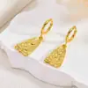 Pendientes de Acero Inoxidable Serie Faraón Egipcio Cruz Dorada Retro Diseño de Nicho Estilo Étnico Pendientes para Mujer Venta al por Mayor