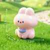 Micro-paisagem Fofo Sorvete Rosa Coelho Pequeno Boneca Mengli Jardinagem Paisagismo DIY Acessórios Decorativos Pequenos Enfeites