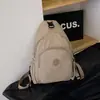 Mochila de Moda Casual de Grande Capacidade Bolsa de Peito Versátil Atacado Transfronteiriço Mochila de Viagem Universal Nova Japonesa Ombro Único