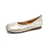 Zapatos Vivienne para Mujer 8999-1 de Dedos Separados Pezuña de Cerdo Boca Baja Zapatos Individuales para Mujer Verano Cuero Suave Suela Suave Zapatos de Ballet para Abuela