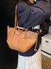 Bolsa Tote de Moda Retrô para Comércio Exterior Transfronteiriço para Trabalho e Deslocamento Bolsa de Mão Axilar de Grande Capacidade Bolsa de Ombro Versátil Simples