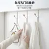 Gancho de Puerta Trasera Estilo Japonés sin Clavos Artefacto Estante de Almacenamiento para Bolsas de Ropa del Hogar Estante de Almacenamiento en la Puerta Trasera del Baño Cocina