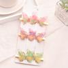 Horquilla de mariposa para niña, princesa, linda, súper hada, accesorios para el cabello, tocado, venta al por mayor, horquilla, clip para flequillo, clip lateral