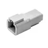 Conector Automotriz Conector Impermeable de 2 Orificios Dtp04-2P Enchufe de Acoplamiento de Arnés de Cables Macho y Hembra de Alta Corriente