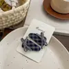 Clip de BB a Cuadros de Lujo para Otoño e Invierno con Lazo Geométrico Pinza Lateral para Flequillo de Chica Dulce Pinza para el Cabello Versátil Tocado Accesorios para el Cabello