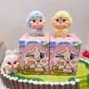 Figura Nueva de Peluche de Dibujos Animados en Caja Sorpresa, Alto Valor, Mini Muñeca Linda y Adorable, Modelo de Adorno de Escritorio