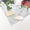 1 DIY Jóias Liga Óleo Gota Urso Lua Pingente Dos Desenhos Animados Colar Brincos Chaveiro Acessórios Atacado