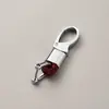 Llavero de cuerda trenzada de fábrica, accesorios de ferretería, hebilla de herradura, colgante para llave de coche, accesorios de moda para coche