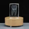 Fábrica Original Cristal 3D Gravado Internamente Anatomia do Esqueleto Humano Lembrança Presente para Professores Personalizado Presente Médico