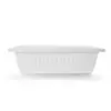 Caja de Plantación de Verduras de Plástico Hollen Pot Engrosado Ranura Rectangular Maceta Grande Maceta de Verduras al por Mayor Maceta Nórdica Transfronteriza