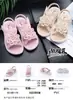 Sandalias de Verano Nuevas Dulces de Princesa para Niños, Sandalias para Niños Medianos y Grandes, Suela Suave, Sandalias para Niñas, Venta al por Mayor