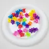 Mini grampo de cabelo pequeno infantil acessórios de cabelo de plástico com glitter presilha de cabelo fofa de gelatina para cabelo de bebê trançado grampo de cabelo quebrado presilha de cabelo