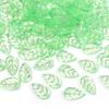 Novo Pingente de Folha Acrílica Verde Pequeno Transparente Versátil Folha DIY Feito à Mão Acessórios de Material para Joias Retrô