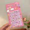 Novas Unhas Infantis Removíveis Vestíveis na Caixa para Meninas, Adesivos de Unha Removíveis, Adesivos de Unha Exquisitos de Desenho Animado, Peças de Unha