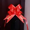 49 flores de tirón suministros para celebración de bodas cinta de lazo caja de regalo de boda empaque decoración de coche de boda tirador de manija de puerta flores de tirón al por mayor