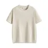 Ropa de Hombre Xintang Verano 2026 Lyocell+Lino Sensación Fresca Estilo Old Money Camiseta de Punto Manga Corta Cuello Redondo