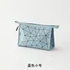 Bolsa de Maquiagem Acolchoada de PU Bolsa de Armazenamento Bolsa de Armazenamento de Cosméticos à Prova d'Água Bolsa de Armazenamento de Viagem Bolsa Bolsa de Higiene Pessoal