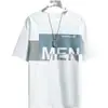 [4 Peças] Camiseta Masculina de Verão de Seda Gelo de Manga Curta 2025 Nova Camiseta Fresca Fina de Meia Manga Top Solto
