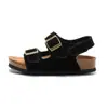 RUIZUSTOCK Nueva Llegada de Primavera Sandalias de Corcho Escarchado para Niños Zapatos de Playa para Niños Pantuflas para Estudiantes Exterior
