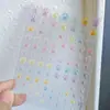 Adesivos de Arte de Unha Jelly Love Cor Transparente Gelo Super Fofos Versáteis Pata de Gato Estrela de Cinco Pontas Adesivos Autocolantes para Verso de Unha Atacado