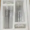 Copo de Vidro Listrado Vertical de Alta Aparência e Grande Capacidade com Tampa e Canudo Estilo Ins para Bebidas Frias Copo de Suco Café Água