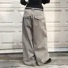 Otoño/Invierno 2026 Nuevo Coreano Chic Versátil Adelgazante Old Money Sentido del Diseño Para Ir al Trabajo Navaja Curva Pantalones Casuales 26150