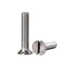 Tornillo de Máquina de Acero Inoxidable 304 Gb68 Avellanado Cabeza Plana M5M6M8 Tornillo de Cabeza Plana*10X12X14X16-50