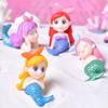 Figura de animación de dibujos animados de la serie de chicas hermosas, accesorios tridimensionales grandes, materiales de producción de bricolaje hechos a mano, accesorios de goma color crema