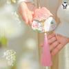 [Qian Li] bolsita Accesorios Hanfu monedero mariposa colgante bordado bolsita antigua bolsa vacía venta al por mayor