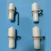 Accesorios para Poste Exterior Tapón para asta de Bandera Tapa Extremo de Barra Colgante Cierre Rápido H Juego Completo Adecuado para Diámetro de Tubo de 22 mm Universal