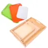 Materiales didácticos Montessori Bandeja de madera de haya Montessori Almacenamiento Bandeja de haya Vida diaria Preescolar Educación temprana Set