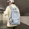 Mochila de Estilo Coreano Ins de Moda con Apariencia Fresca para Estudiante de Secundaria 2026 Verano Cuadros Pareja Mochila Casual de Viaje