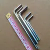 Llave Hexagonal en Forma de L de Venta Directa en Stock, Llave Allen para Muebles, Llave Galvanizada en Forma de I con Bordes Hexagonales