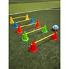 Conos Marcadores de Equipo de Entrenamiento de Fútbol Obstáculos Baloncesto Jardín de Infancia Niños Integración Sensorial Vallas Conos