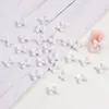 Mini Accesorios para Uñas con Forma de Moño Gelatina Tridimensional Pequeños Moños Flotantes Moños Transparentes de Hielo Pegatinas de Pedrería para Uñas Uñas Portables