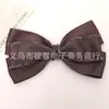 Cinta de Satén Elegante y Hermosa con Diamantes, Accesorios de Moño de Doble Capa, Accesorios para el Cabello DIY, Broches para Ropa, Accesorios de Joyería al por Mayor