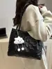 Bolso de Mujer Nuevo Otoño e Invierno Casual Simple Bolso Tote Gran Capacidad Viajero Moda Versátil Bolso de Hombro Bolso de Mano Bolso de Mujer