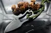 Cuchillo al por mayor Navaja Suiza para Exteriores Mini Navaja Navaja Garra Navaja de Supervivencia MC Navaja Regalo Cuchillo Recto Pequeño para Frutas