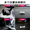 Dispositivo solar de simulación anti-robo para coche luz de advertencia LED modificación de coche luz de ráfaga universal cableado gratuito luz de inducción