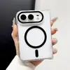 Adequado para iPhone DUO, esta capa dobrável magnética para celular oferece uma sensação premium e fornece proteção transparente e à prova de quedas para o Apple 18 DUO.